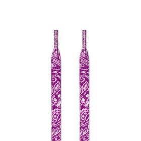 High Quality Cashew Flowers Shoelaces Women Men Red Black Hand-painted High Top Sports CasualShoes Laces Accesories (Length: 120cm, Color: Color 05)